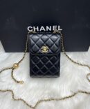 Bolsa Chanel Porta Celular Preto