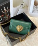 Bolsa Dolce Gabbana Devotion Transversal Pequena - Verde