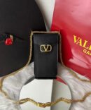 Bolsa Valentino Toile Iconographe Phone Bag - Preto